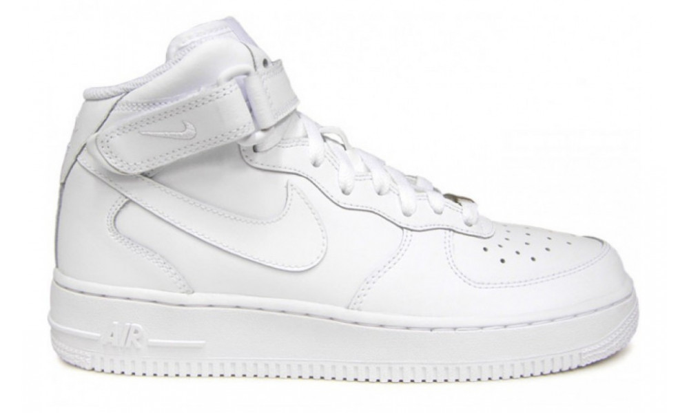 Nike air force 1 white outlet herre